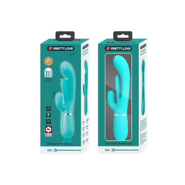 Pretty Love - Shania Triple Vibrador Rabbit Multifunción 3 En 1 |