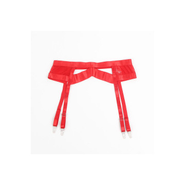 Subblime - 955267 Set Sujetador Con Liguero Bondage Rojo L/Xl |