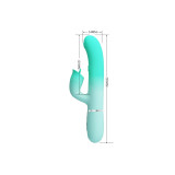Pretty Love - Gigi Multifunktions - Rabbit - Vibrator Aquagrün |
