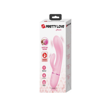 Pretty Love - Marski Vibrador Rabbit & Punto G Rosa | Vybes.it