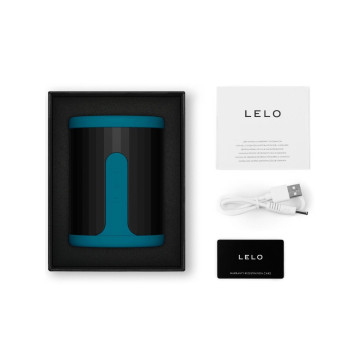 Lelo - F2S™ Teal Male Masturbator Blue | Vybes.it