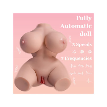 XISE - FRIEDA TORSO REALÍSTICO FEMENINO CON VIBRACIÓN 36 CM