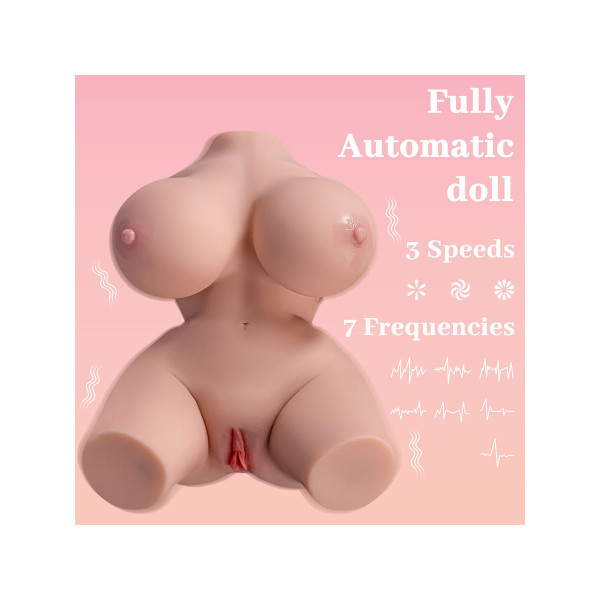 XISE - FRIEDA TORSO REALÍSTICO FEMENINO CON VIBRACIÓN 36 CM
