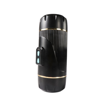 SHEQU - KAY MASTURBADOR DOBLE CON VIBRACIÓN DUAL BOCA Y VAGINA