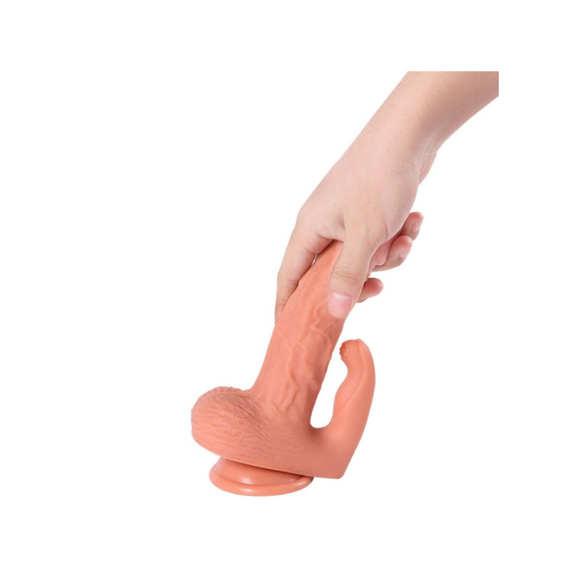 Shequ - Hayden Dildo Y Estimulador De Clítoris Con Vibración Y
