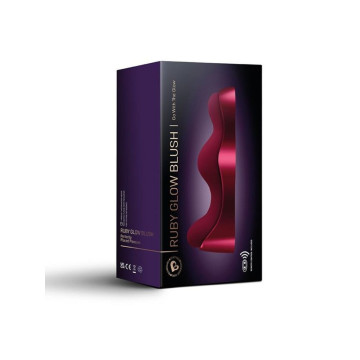 Rocks - Off - Ruby Glow Blush Vibrador G - Spot Rojo | Vybes.it