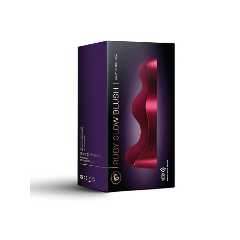 Rocks - Off - Ruby Glow Blush Vibrador G - Spot Rojo | Vybes.it