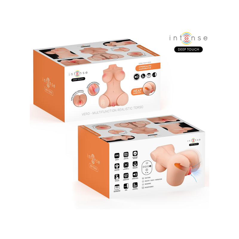Intense Deep Touch - Vero Torso Vagina Mit Saug - , Wärme