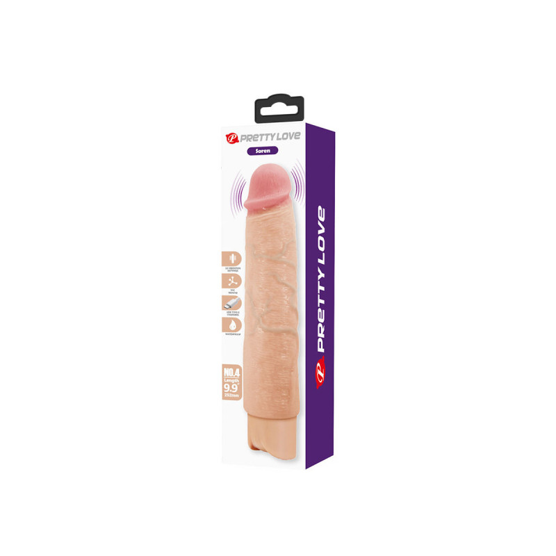 Pretty Love - Soren Vibrador Realístico Flexible | Vybes.it