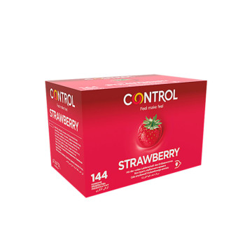 CONTROL - ADAPTA ERDBEERKONDOME 144 EINHEITEN - CONTROL CONDOMS - Aro…