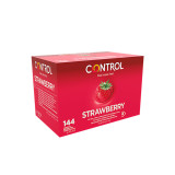 CONTROL - PRÉSERVATIFS ADAPTA FRAISE 144 UNITÉS - CONTROL CONDOMS - S…