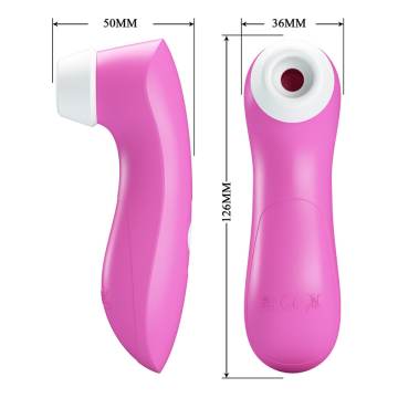 ROMANCE - SUCCIONADOR DE CLÍTORIS CON TECNOLOGÍA DE PULSACIÓN ROSA