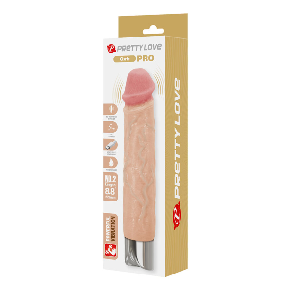 PRETTY LOVE - OSRIC PRO VIBRADOR REALÍSTICO FLEXIBLE