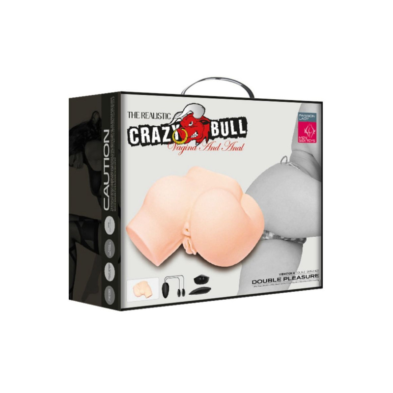 Crazy Bull - Cul Avec Vagin Et Anus Réalistes Et Vibration |