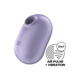 Satisfyer - Pro To Go 2 Estimulador Y Vibrador Doble Violeta |