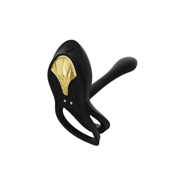 Zalo - Bayek Anillo Vibrador Control Remoto Parejas Negro | Vybes.it