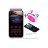 Pretty Love - Oeuf Vibrant Rechargeable Doreen Magenta Télécommande