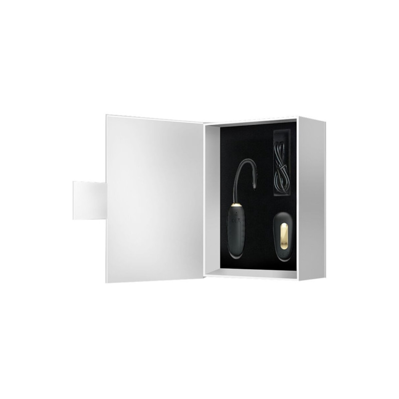 Pretty Love - Doreen Huevo Vibrador De Lujo Recargable Negro