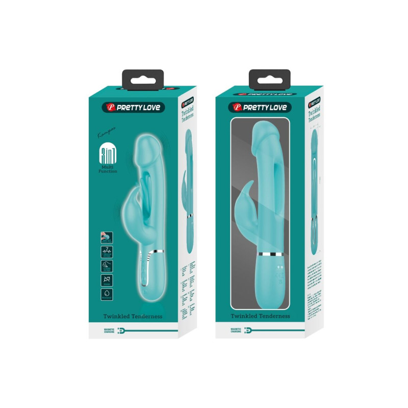 Pretty Love - Dejon Rabbit Vibrator 3 In 1 Multifunktions