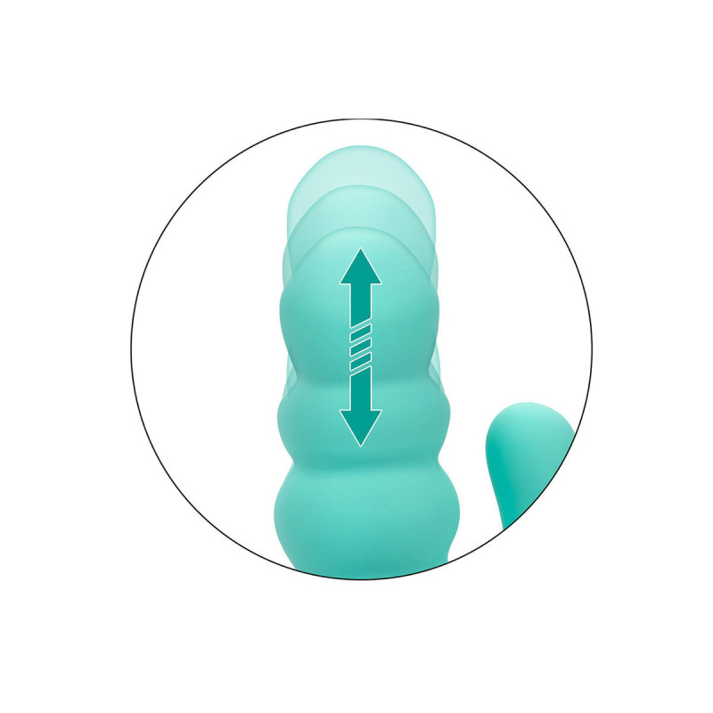 Calexotics - Del Mar Diva Vibrador Rabbit Verde Agua By California