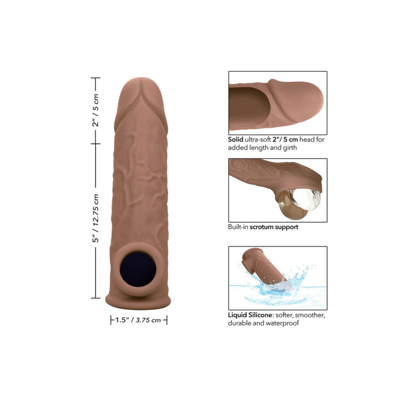 Calexotics - Performance Maxx Extensión Realista 7 Piel Moreno |