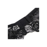 Subblime - Set De 3 Piezas Sujetador + Tanga + Liga Estampado