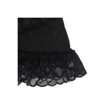 Subblime - Babydoll Bretelles Réglables Et Dentelle Transparente