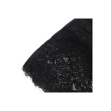 Subblime - Babydoll Con Tirantes Ajustables De Encaje Negro S/M |