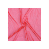 Subblime - Bata Tela Transparente Detalle Encaje Rojo S/M | Vybes.it