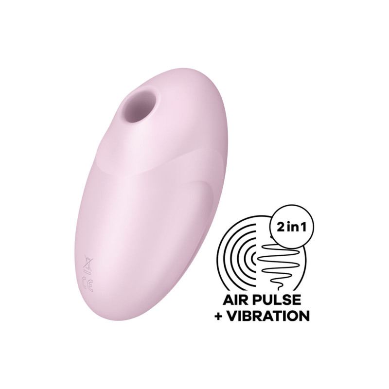 Satisfyer - Vulva Lover 3 Estimulador Y Vibrador Rosa | Vybes.it