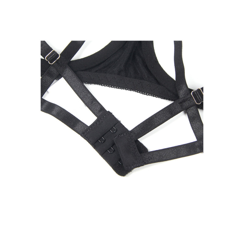 Subblime - 955205 Ensemble Soutien - Gorge Avec Nœud Noir Réglable