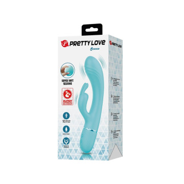 Pretty Love - Scocco Vibrador Rabbit Turquesa | Vybes.it