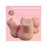 XISE - FRIEDA TORSO REALÍSTICO FEMENINO CON VIBRACIÓN 36 CM
