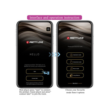 Pretty Love - Dora Vibrador Invisible Con App Gratuita | Vybes.it