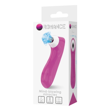 ROMANCE - SUCCIONADOR DE CLÍTORIS CON TECNOLOGÍA DE PULSACIÓN ROSA