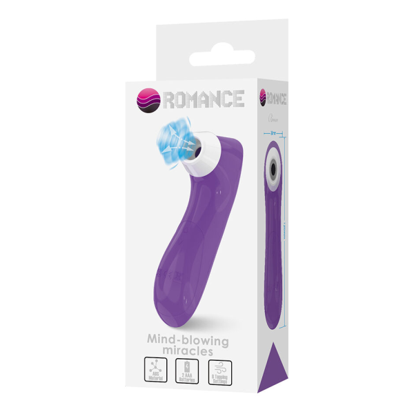 ROMANCE - SUCCIONADOR DE CLÍTORIS CON TECNOLOGÍA DE PULSACIÓN MORADO