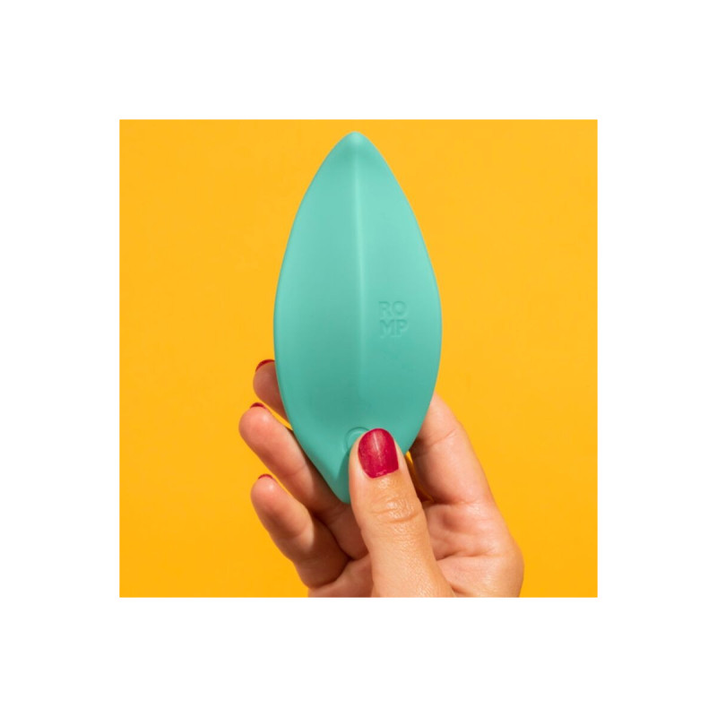 Romp - Wave Vibrador Estimulador De Clítoris Forma Ergonómica Verde