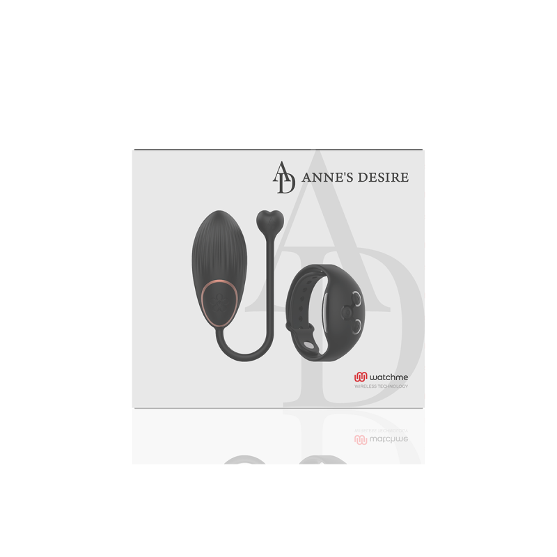 Anne's Desire - Huevo Control Remoto Tecnología Watchme Negro |