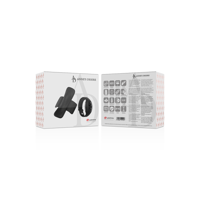 Anne's Desire - Panty Pleasure Tecnología Watchme Negro | Vybes.it