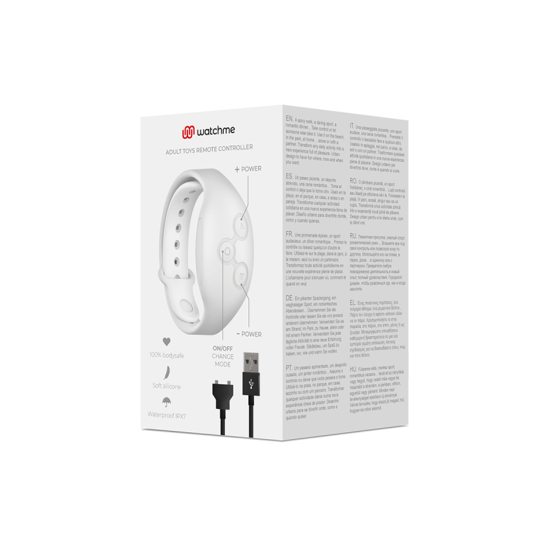 WATCHME - WIRELESS-TECHNOLOGIE-UHR AQUAMARIN - Fernbedienung