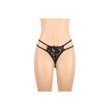 Subblime - Set Dreiteiliges Set Bh+ Strumpfgürtel + String L/Xl |