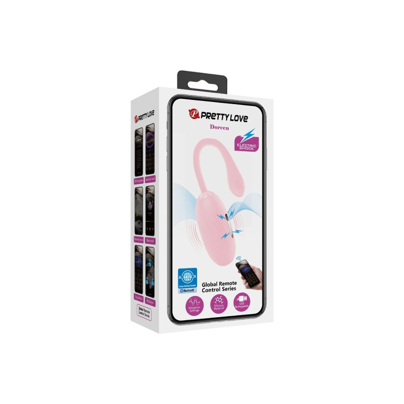 Pretty Love - Doreen Huevo Vibrador Recargable Rosa | Vybes.it