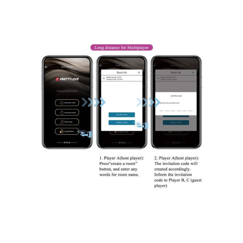 Pretty Love - Catalina Vibrador App Control Remoto Lila | Vybes.it