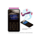 Pretty Love - Hector Vibrador Electroshock Por Control Por App Lila