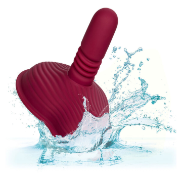 CALEXOTICS - RIDER MASSAGER DOUBLE MOTEUR TÉLÉCOMMANDE ROUGE