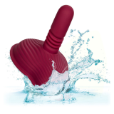 CALEXOTICS - RIDER MASSAGER DOUBLE MOTEUR TÉLÉCOMMANDE ROUGE