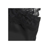Subblime - Babydoll Con Estampado Floral Pecho Negro L/Xl | Vybes.it