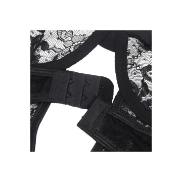 Subblime - Teddy Con Liga Detalle Encajes Y Tiras Negro L/Xl |