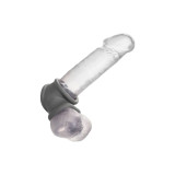 CALEXOTICS - ANELLO ALPHA PRECISION GRIGIO - Cockring senza vibrazione