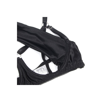 Subblime - 955205 Set Sujetador Con Lazo Negro Ajustable L/Xl |